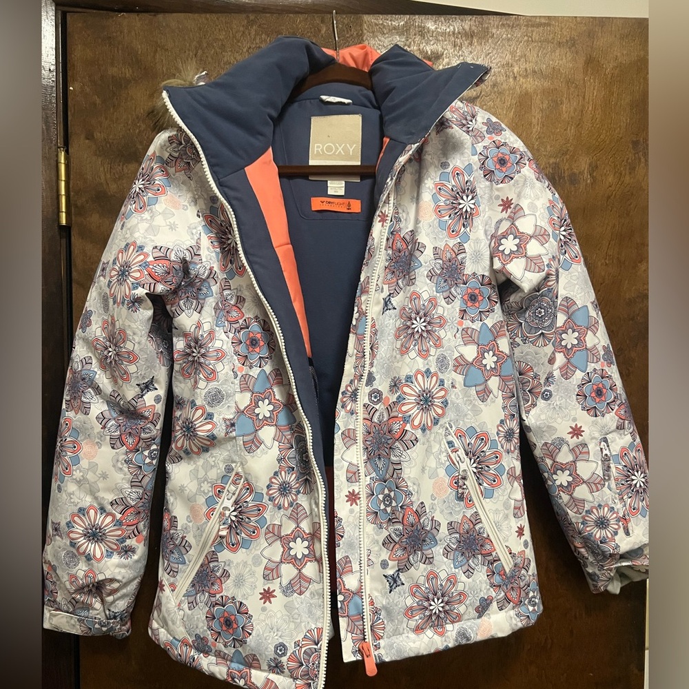 Size 16 kids Roxy ski jacket
